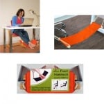 Креативен хамак за крака за бюро изработен от текстил