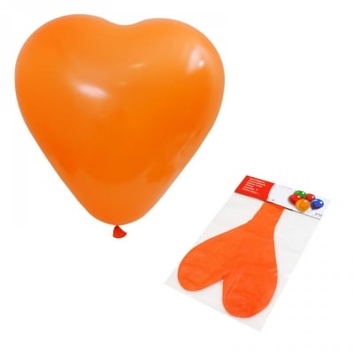 Балон - Гигант Сърце /оранжев/