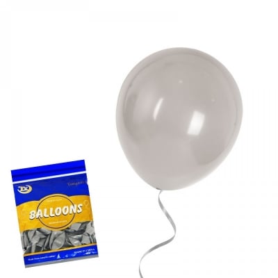 Балони латекс - хром с перлен отблясък /100 броя/ - 25 см