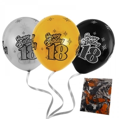Балони Happy Birthday 18 /100 броя/