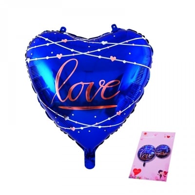Балон сърце LOVE /фолио/