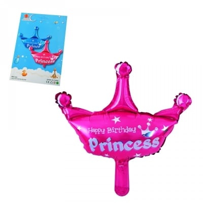 Балон Happy Birthday Prince /розов/