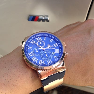 Луксозен мъжки часовник H050