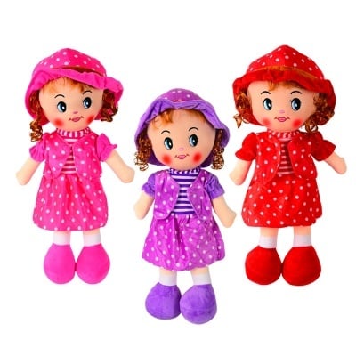 Мека кукла от текстил