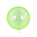 Балони TPU Зелен - прозрачен с цвят /50 броя/
