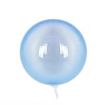 Балони TPU Син- прозрачен с цвят /50 броя/