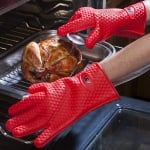 Кухненска силиконова огнеупорна ръкавица