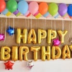 Сет балони с надпис за рожден ден